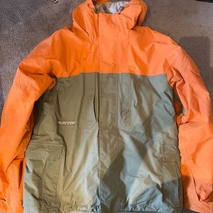 Large men’s burton snowboard jacket